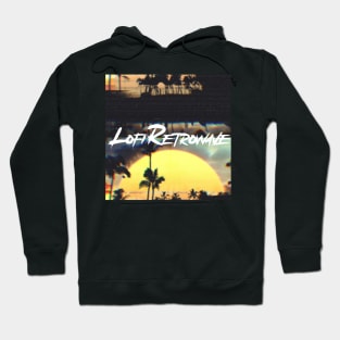 LoFi Retrowave Now vaporwave design Hoodie